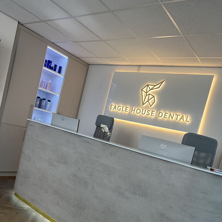 Eagle House Dental Reception